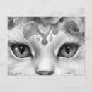 Buscar ojos de gato postales Adorable