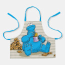 Buscar monstruo de la galleta delantales Vintage