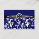 Buscar aniversario tarjetas de visita Monograma