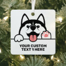 Buscar perro del husky siberiano adornos General y unisex