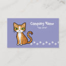 Buscar diseño del gato tarjetas de visita Para ella