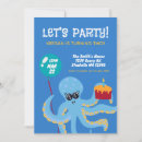 Buscar pulpos invitaciones Para niños