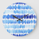 Buscar gotas lluvia de relojes de pared Acuarela