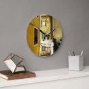 Buscar lisboa relojes de pared Amarillo