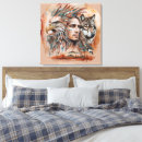 Buscar del lobo arte Acuarela
