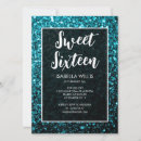 Buscar aqua 14x19 invitaciones Azul