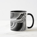 Buscar siniestro tazas Negro
