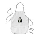 Buscar gato gris delantales De amante del gato