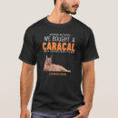 Buscar caracal camisetas Grande