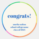 Buscar de felicitaciones pegatinas Graduado de secundaria