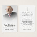 Buscar rezo fotograficas tarjetas Tarjeta de oración funeraria