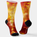 Buscar retro mujer calcetines Rojo