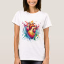 Buscar espectro camisetas Corazón