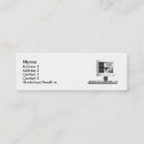 Buscar monitor tarjetas de visita Pantalla
