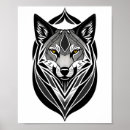 Buscar diseño del lobo posters General y unisex