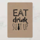 Buscar de comer invitaciones Tipografía