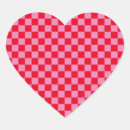 Buscar corazón a cuadros pegatinas Para todos
