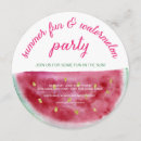Buscar sandía invitaciones Fiesta de piscina