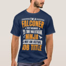 Buscar falconer camisetas Animal