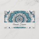 Buscar mandala floral tarjetas de visita Reiki