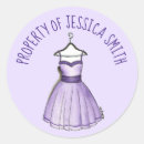 Buscar vestido púrpura pegatinas Moda