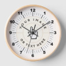 Buscar madera relojes de pared Para ella