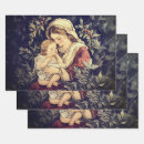 Buscar virgen papel de regalo Natividad