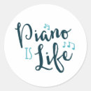 Buscar profesor de piano pegatinas Música