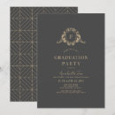 Buscar oro oscuro invitaciones General y unisex