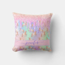 Buscar unicornio rosado cojines Joder