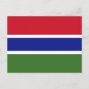 Buscar bandera de gambia postales Patriótico