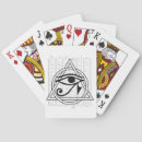 Buscar egipcio barajas de cartas Anubis
