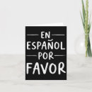 Buscar profesor español tarjetas Moda escolar