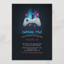 Buscar videojuegos invitaciones General y unisex