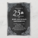 Buscar plata boda aniversario invitaciones Invitados