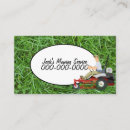 Buscar lawn service tarjetas de visita Cortadora