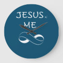 Buscar jesús relojes de pared Cristiano