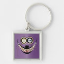 Buscar gato de cheshire llaveros Morado