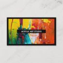 Buscar abstract art tarjetas de visita Simple
