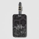 Buscar animal print etiquetas para maletas Huella de leopardo