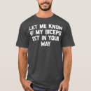 Buscar biceps camisetas Ejercicio