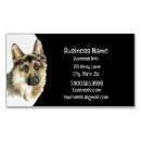 Buscar pastor alemán tarjetas de visita Criador