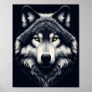 Buscar del lobo solitario arte Animales salvajes