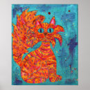 Buscar gato abstracto posters Pintura