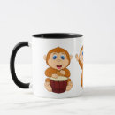 Buscar mono del dibujo animado tazas Animal