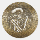 Buscar monedas de oro pegatinas Botín