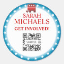 Buscar elefante republicano pegatinas Político