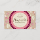 Buscar repostería tarjetas de visita Profesional
