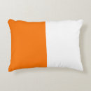 Buscar naranja sólido cojines Color