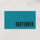 Buscar camarero tarjetas de visita Minimalista